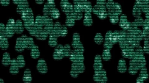 Abstract beautiful background and moving digital. Stock Footage 50780922