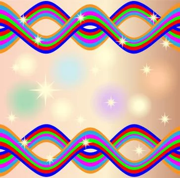 Abstract beautiful background for a design Stock Illustration