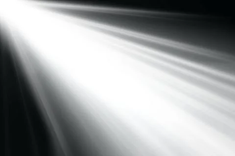 Abstract beautiful beams of light, rays of light screen overlay on black back Stock Illustration