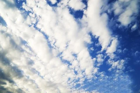Abstract beautiful cloud in blue sky for blackground Stock Photos