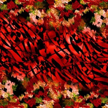 Abstract beautiful colorful combination pattern Stock Illustration