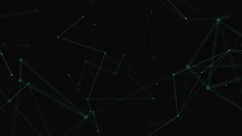 Abstract beautiful geometric background. Abstract plexus futuristic, polygonal Video stock 171642906