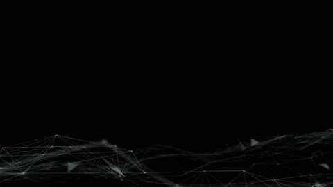 Abstract beautiful geometric background. Abstract plexus futuristic, polygonal 動画素材 171644961