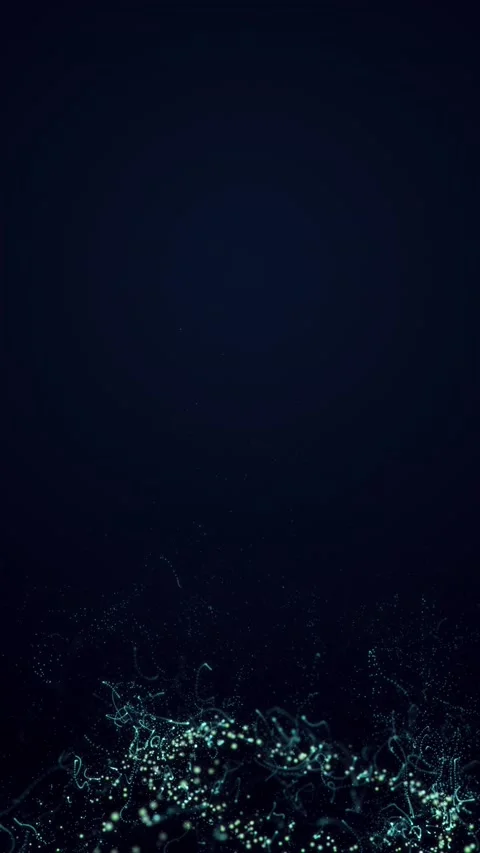 Abstract beautiful geometric background with moving dots. Vertical looped vid Stock Footage 226368266