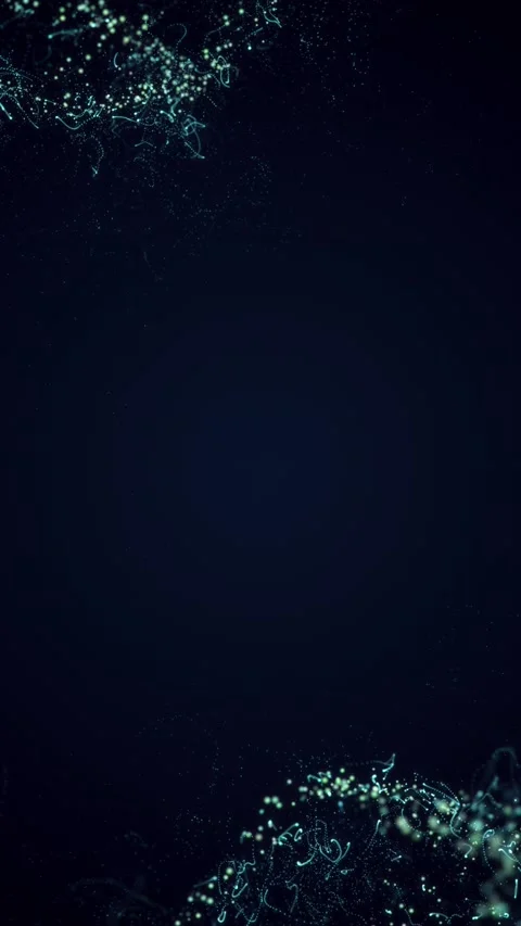 Abstract beautiful geometric background with moving dots. Vertical looped vid Video stock 229459525