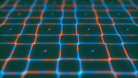 Abstract Beautiful Geometric Repeating Pattern Animation Background. Stock Footage 296634883