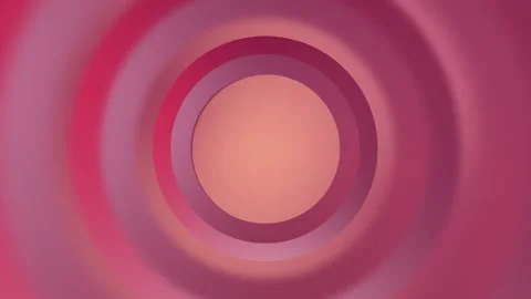 Abstract Beautiful Gradient Pink Red Circle  Waves Stock Footage 150114082