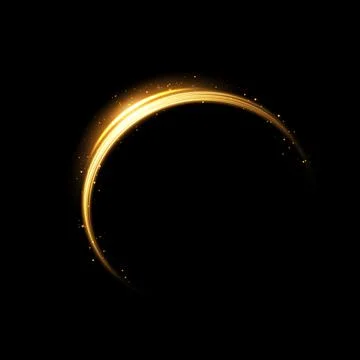 Abstract beautiful light background. Magic sparks on a dark background. Mystical Stock-Illustration