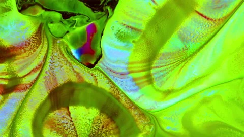 Abstract Beautiful Marbleized Paint Effect Creative Colors Texture Backgroun Stock Footage 320266407