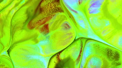 Abstract Beautiful Marbleized Paint Effect Creative Colors Texture Backgroun Stock Footage 320266570