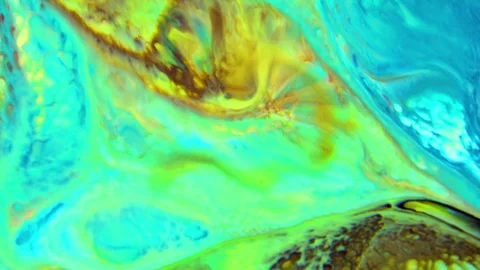 Abstract Beautiful Marbleized Paint Effect Creative Colors Texture Backgroun Stock Footage 320266716
