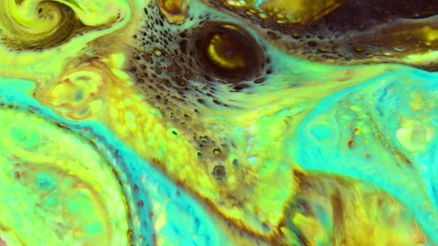 Abstract Beautiful Marbleized Paint Effect Creative Colors Texture Backgroun Stock Footage 320267670