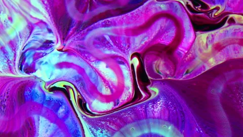 Abstract Beautiful Marbleized Paint Effect Creative Colors Texture Backgroun Stock Footage 320652959