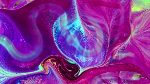 Abstract Beautiful Marbleized Paint Effect Creative Colors Texture Backgroun Stock Footage 320653293