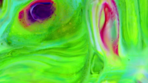 Abstract Beautiful Marbleized Paint Effect Creative Colors Texture Backgroun Stock Footage 320845782