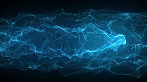 Abstract Beautiful Organic Patterns Waving Background Loop Stock Footage 146163392