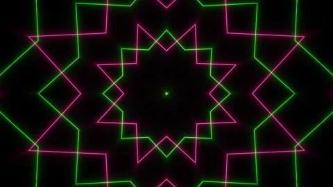 Abstract beautiful seamless looping neon line background animation . ultrav.. Stock Footage 332959002