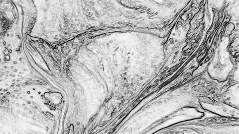 Abstract Beautiful Silver Art Marbled Unique Handmade Surface Texture 6 Stock Footage 314585709