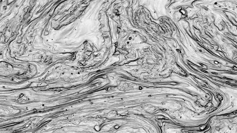 Abstract Beautiful Silver Art Marbled Unique Handmade Surface Texture 10 Stock Footage 314585768