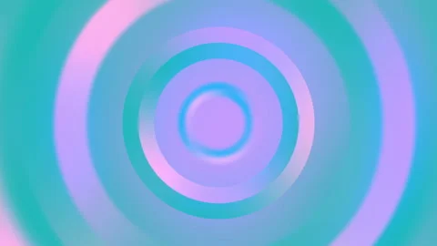 Abstract Beautiful Varicolored Gradient Pink Red Circle  Waves Stock Footage 164889796