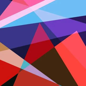 Abstract beautiful vector background of geometric different objects 스톡 일러스트