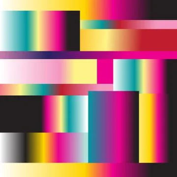 Abstract beautiful vector background of geometric different objects Stock Illustration