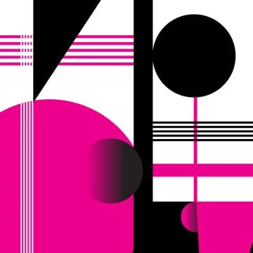 Abstract beautiful vector background with geometric Stock Illustration