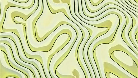 Abstract beauty liquid wavy pattern. Design. Gradient curving lines looking like Stock Illustration