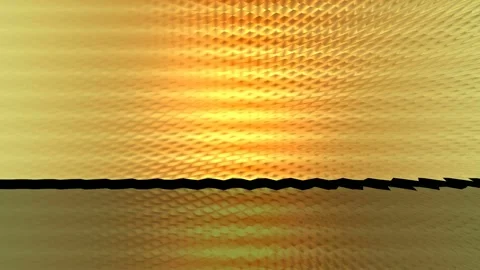 Abstract bee hive like design title motion background 動画素材 264842115