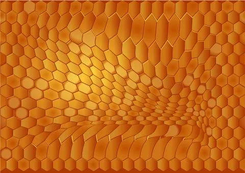 Abstract beehive background Stock Illustration