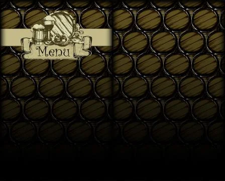 Abstract beer background Stock Illustration