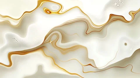 Abstract beige and flowing lines with soft marble texture on a light backgr.. Stock Footage 336873227