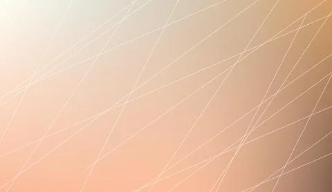Abstract beige background with gradient soft colors and thin white intersecting Stockillustratie