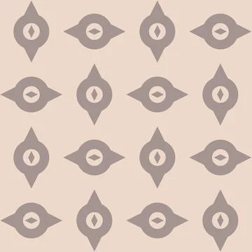Abstract beige background seamless pattern, vector illustration for textile Stock Illustration