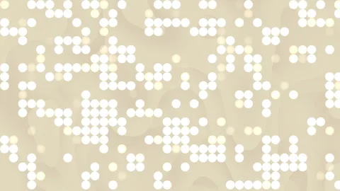 Abstract beige bokeh background with soft white circles Видео 330167040