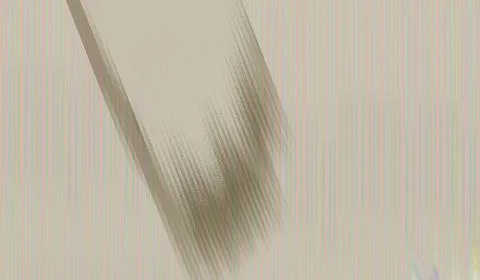Abstract Beige Brush Stroke Texture With Vertical Lines and Subtle Glitch E.. イラスト素材