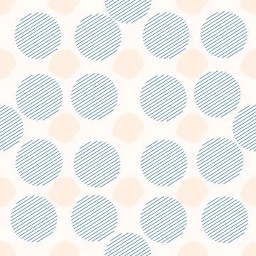 Abstract beige circular pattern for use in web design Stock Illustration