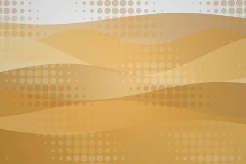 Abstract beige waves with dotted pattern and smooth flow Stock Photos