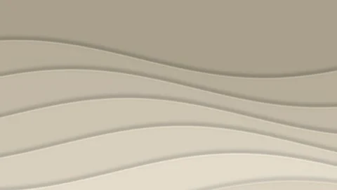 Abstract Beige Wavy Background with Layered Paper Effect Stock Footage 344853524