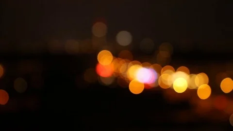 Abstract Berlin night shot Stock Footage 77503258