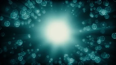 Abstract Best  Explosion Bubbles Glitter Motion Background Loop Video stock 183133588