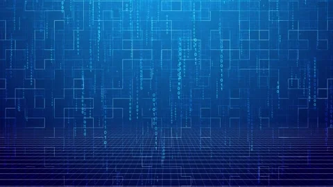 Abstract Big data background. Futuristic technology. Elegant background for Stock Footage 294957071