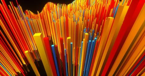 Abstract big data background wallpaper design. Motion pattern texture with sh Stock Illustration