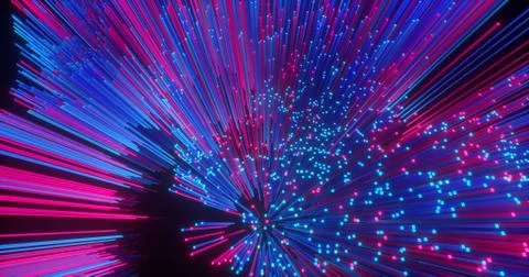 Abstract big data background wallpaper design. Motion pattern texture with sh Stock Illustration