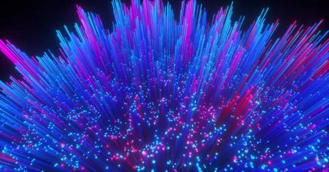 Abstract big data background wallpaper design. Motion pattern texture with sh Stock Illustration