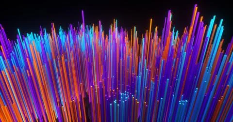 Abstract big data background wallpaper design. Motion pattern texture with sh Illustrazione stock