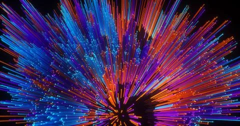 Abstract big data background wallpaper design. Motion pattern texture with sh Stock Illustration