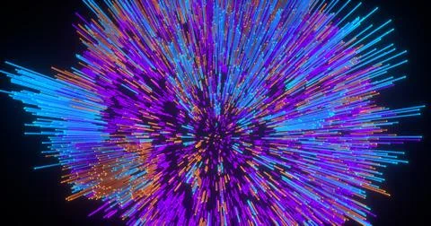 Abstract big data background wallpaper design. Motion pattern texture with sh Illustrazione stock