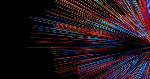 Abstract big data background wallpaper design. Motion pattern texture with sh Stock Illustration