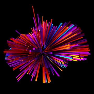 Abstract big data background wallpaper design. Motion pattern texture with sh Stock Illustration